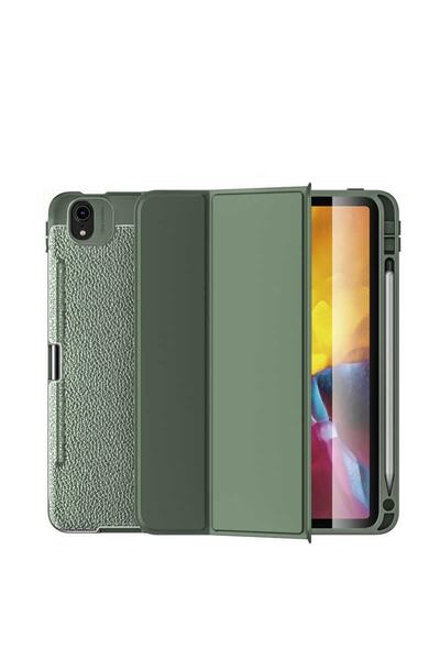 TEKNETSTORE Ipad Air 5. Nesil 2022 10.9'' Inç M1 Uyumlu Deri Görünümlü Kalem ...