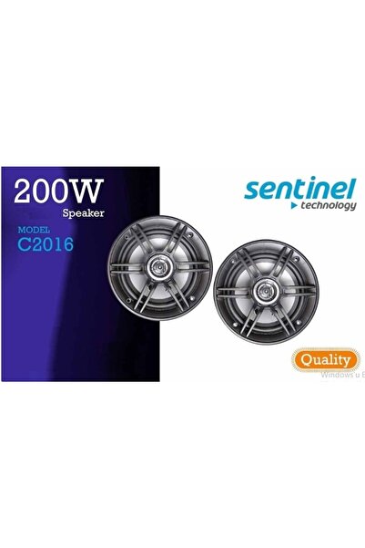 Sentinel Yuvarlak Hoparlör 200w (kapaklı) 16 Cm (2 Ad)