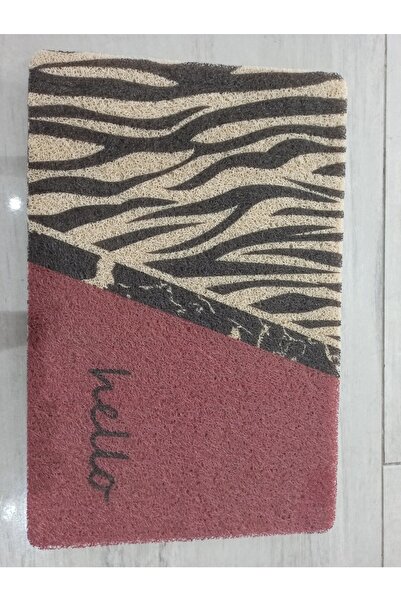 BALBAN TİCARET Hello cu imprimeu Covoraș ondulat - în fața ușii 40x60