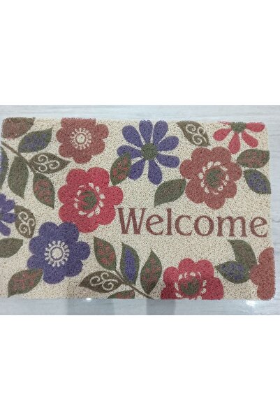 BALBAN TİCARET Covoraș ondulat pentru ușă cu model de bun venit 40x60