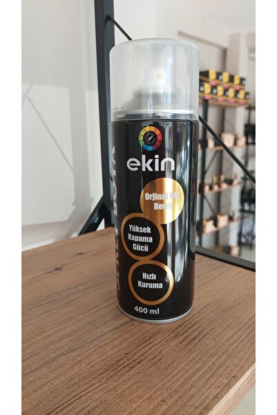 HEİGMANN Ekin Mat Siyah Sprey Boya 400 Ml