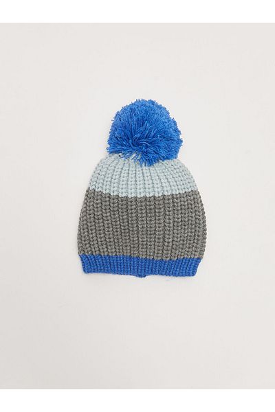 LC Waikiki LCW Baby Strickmütze mit Pompom-Detail für Babys und Jungen
