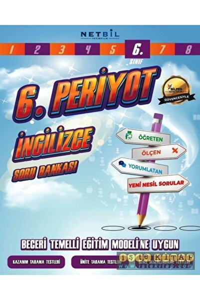 Genel Markalar 6. Sınıf Ingilizce Periyot Soru Bankası Netbil Yayıncılık