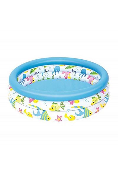 BESTWAY 3 Node Patterned Children's Pool, 102cm X 25cm 51008