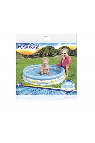 BESTWAY 3 Node Patterned Children's Pool, 102cm X 25cm 51008