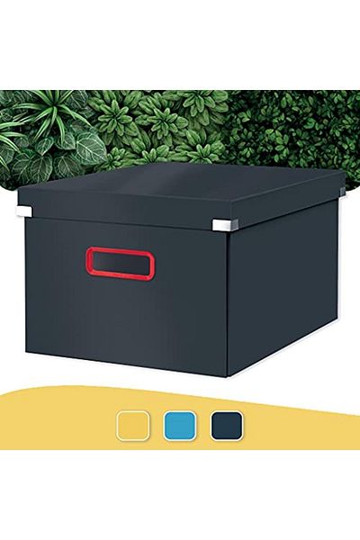 Leitz Gkcreative Click & Store Cozy Medium Storage Box, Gray, 53480089   Strbuyx 1073147
