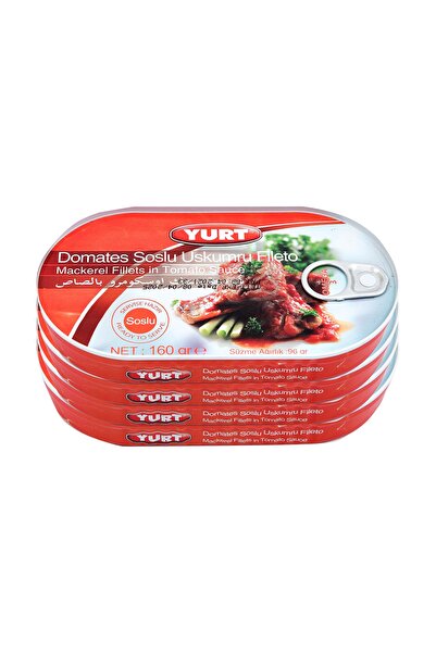 Yurt - Soslu Uskumru Fileto 160 gr *4 Adet