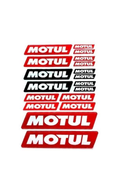 Genel Markalar A4 Sticker 060 Tek Paket Çoklu Sticker Motul