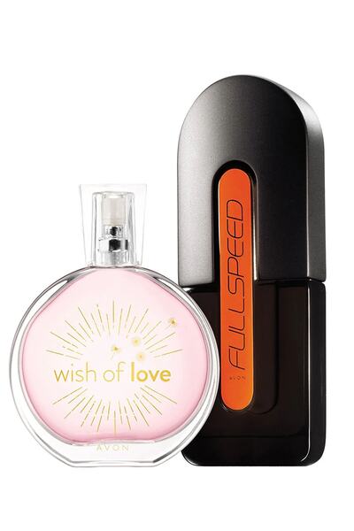 AVON Full Speed Erkek Parfüm 75 Ml Ve Wish Of Love Edt 50 Ml Kadın Parfüm Paketi