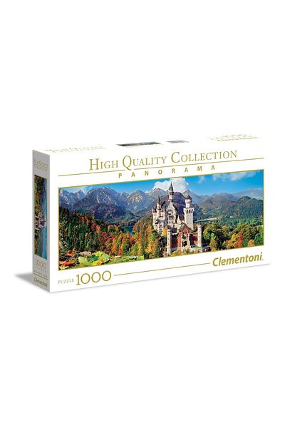 CLEMENTONI Neuschwanstein 1000 Piece Adult Panorama Puzzle