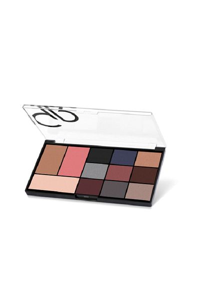 Golden Rose 9 Shadow, 1 Blush, 1 Bronzing and 1 Brightening Palette P-GBI-02