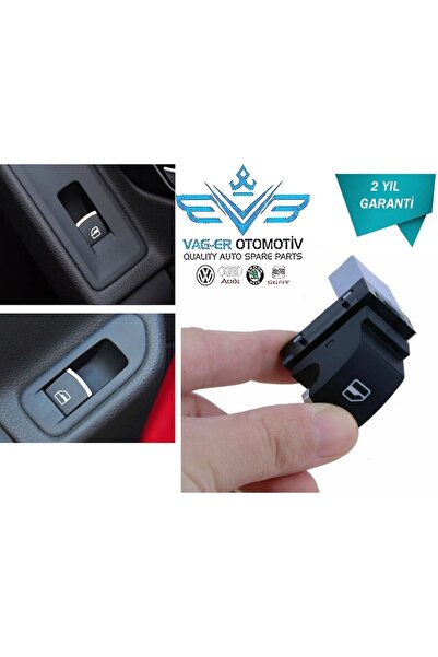 OEM PASSAT B6 2006-2011 ARKA SOL CAM AÇMA DÜĞMESİ TUŞU 5K0959855