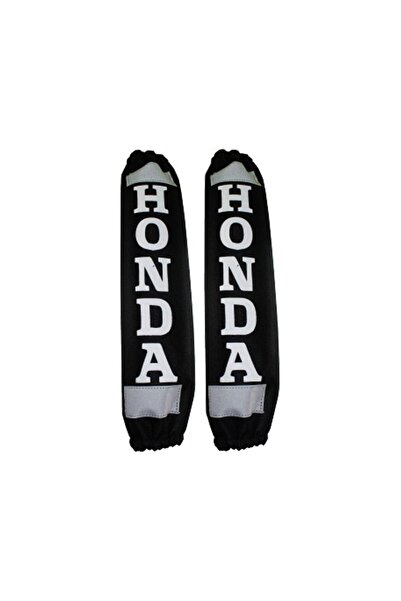 Gogo Arka Amortisör Kılıfı Reflektörlü Honda Siyah Beyaz (29 X 7 Cm)