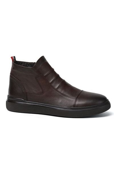 Pierre Cardin 3025350 Καφέ Χειμερινές Ανδρικές Μπότες με φερμουάρ