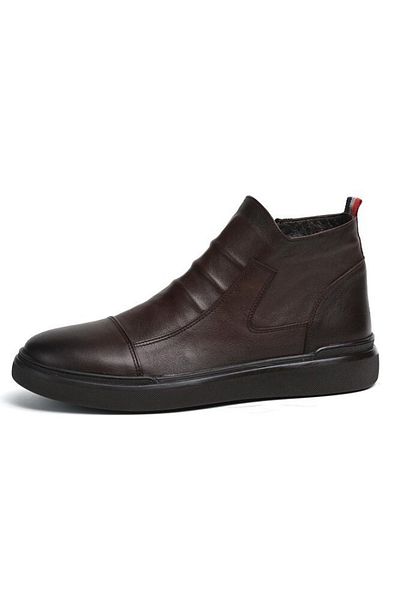 Pierre Cardin 3025350 Καφέ Χειμερινές Ανδρικές Μπότες με φερμουάρ
