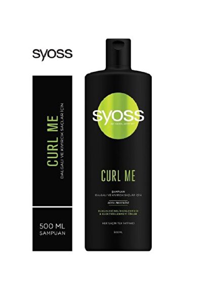 Syoss Curle Me Dalgali & Kivircik Saçlar Için Set Şampuan 500 Ml + Saç Bakım Kremi 500 Ml