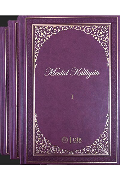Türkiye Diyanet Vakfı Yayınları Mevlid Külliyatı 3 Ciltli