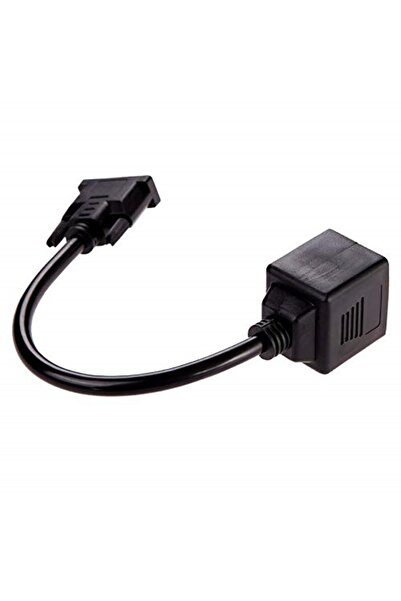 Alfais 4972 Dvi To 2X Vga Çevirici Çoklayıcı Splitter Kablosu