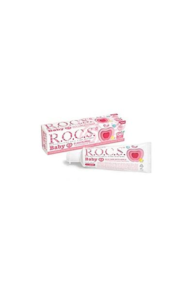 R.O.C.S. Rocs Baby Toothpaste Apple Puree 0-3 Months