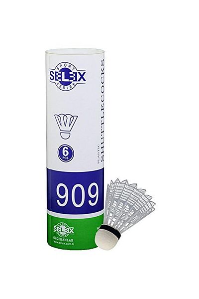 SELEX 909 Badminton Ball 6 Pcs
