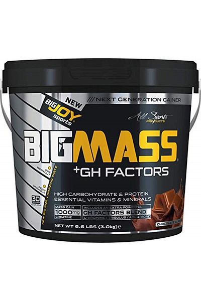 Bigjoy Vitamins Chocolate Flavored Carb Powder - 1 Pack 3000 Gr