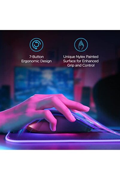 LENOVO IdeaPad Gaming M100 RGB Mouse GY50Z71902 3200 DPI Siyah