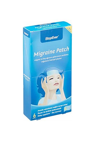 StopEver Migraine Patch Migraine Tape, 6 Pack