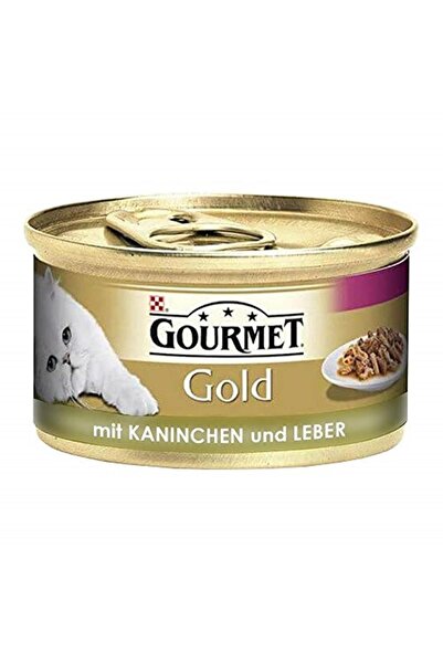 Gourmet Çifte Lezzet Ciğer Tavşan Kedi Yaş Maması 85 Gr