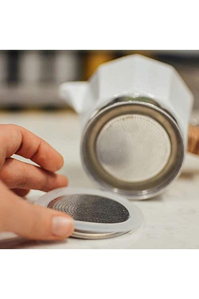 Grosche 3 Pieces Silicone Gasket and Filter Set for 1 Cup Moka Pot
