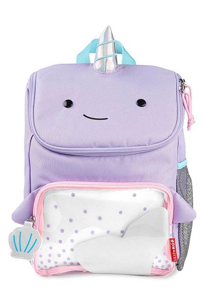 Skip Hop Rucsac de marime mare pentru copii Narwhal