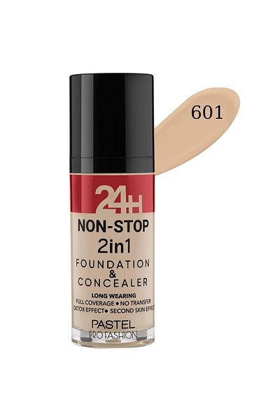 Pastel Creamy Structure 24h Non-stop Foundation No:601