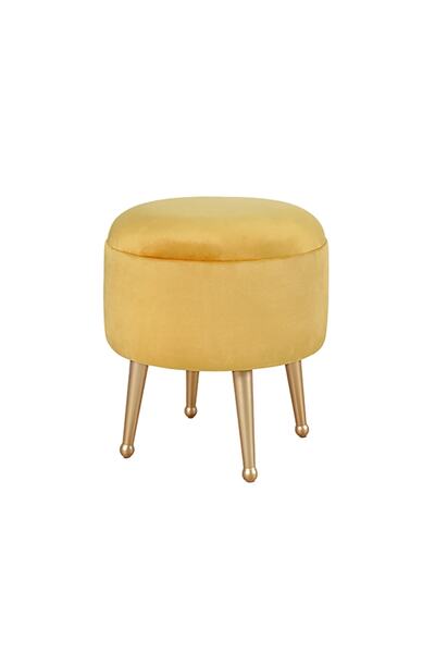 Mihra Deko Puf Sarı