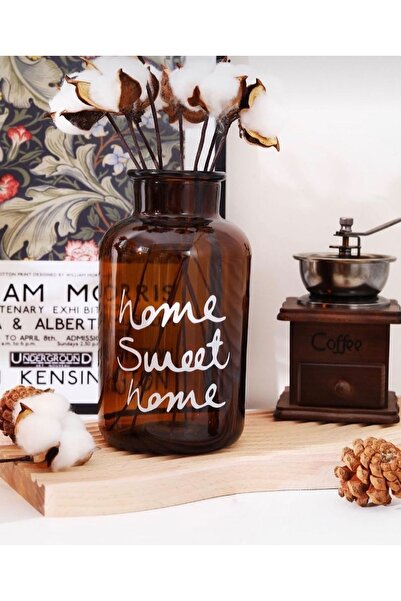Genel Markalar Sweet Home Amber Cam Vazo