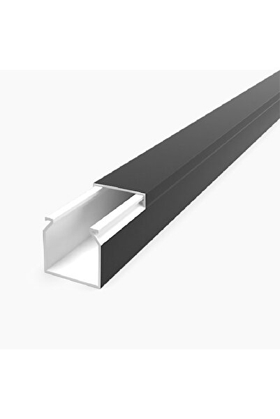 Mutlusan 16x16 Kablo Kanalı (siyah) Sidem 2 Metre