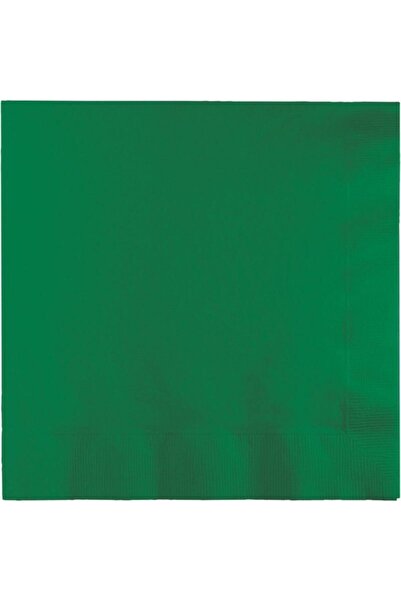 FOKUL Koyu Yeşil Peçete 20 Adet 33x33 Cm