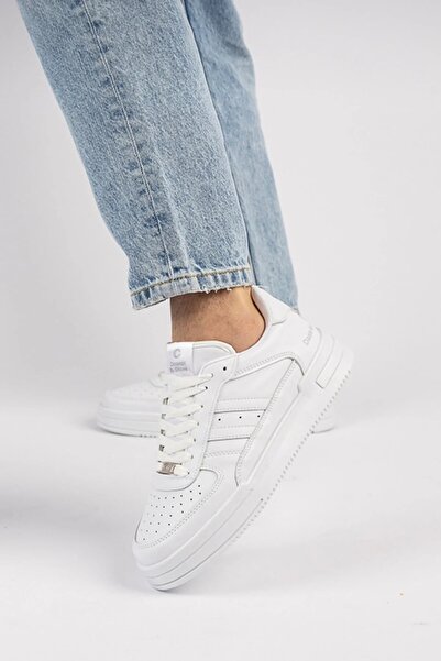 Freemax Unisex Guaranteed Orthopedic Light Flexible Sturdy Sneaker Sports Shoes White