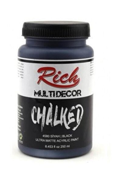 Rich Multi Decor Chalked Akrilik 250ml N:4580 Siyah