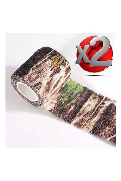 AskerVadisi Camouflage Tape 5cmx4,5m Waterproof Tape Types 2 Pieces