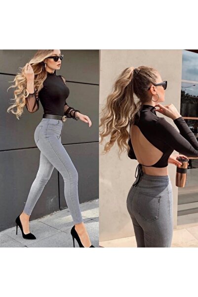 JANES Τζιν παντελόνι Lycra ψηλόμεσο