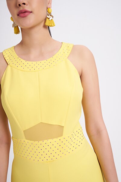 Balizza Blz-yaka Ve Bel Taş Detaylı Tulum