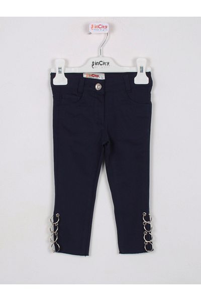 incity Girl's Trousers with Hoop Detail