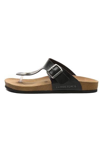 lumberjack 101150975 -Syh 2m Bıte 2Fx Men's Black Slippers