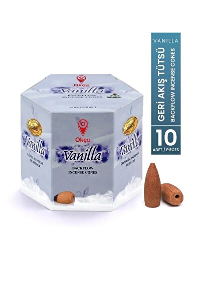Genel Markalar Vanilla/ Vanilya Geri Akış Tütsü Şelale Konik Backflow Incense...