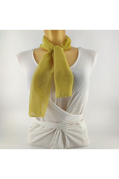 Tedz Collection Paredora Citron Short Scarf