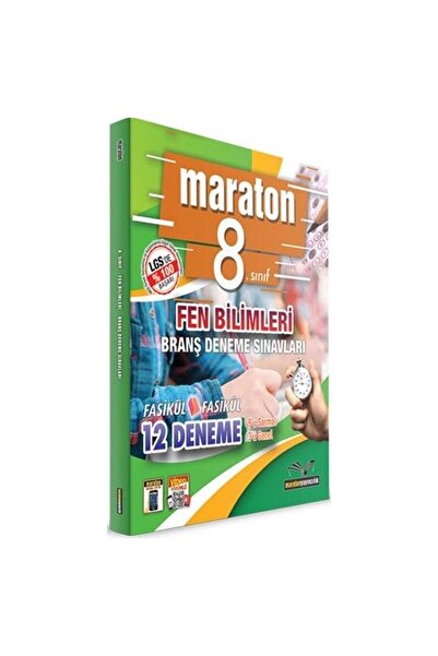 Maraton Yayınları 8.sınıf Lgs Fen Bilimleri 12'li Deneme