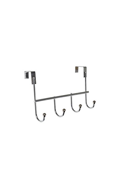 Evistro Kapı Arkası Askılık 4 Kancalı Metal