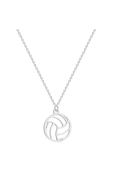GÜMÜŞ Voleybol Topu Kolye 925k