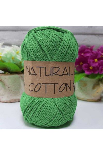 Diva İplik Diva Natural Cotton 1969 Μήλο Πράσινο