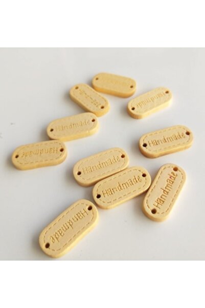angel çanta aksesuar علامة خشبية مقاس 1.1x2.35 سم قطعة واحدة رقم:5