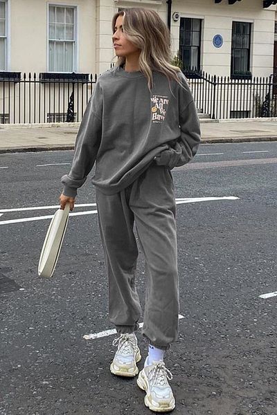 Machetta Γυναικείο σετ φόρμας μεγάλου μεγέθους We Are Printed Oversize